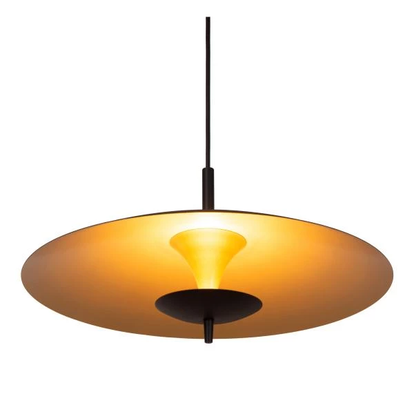 Lucide VULCAN - Suspension - Ø 47 cm - LED Dim. - 1x9W 3000K - Noir - détail 1